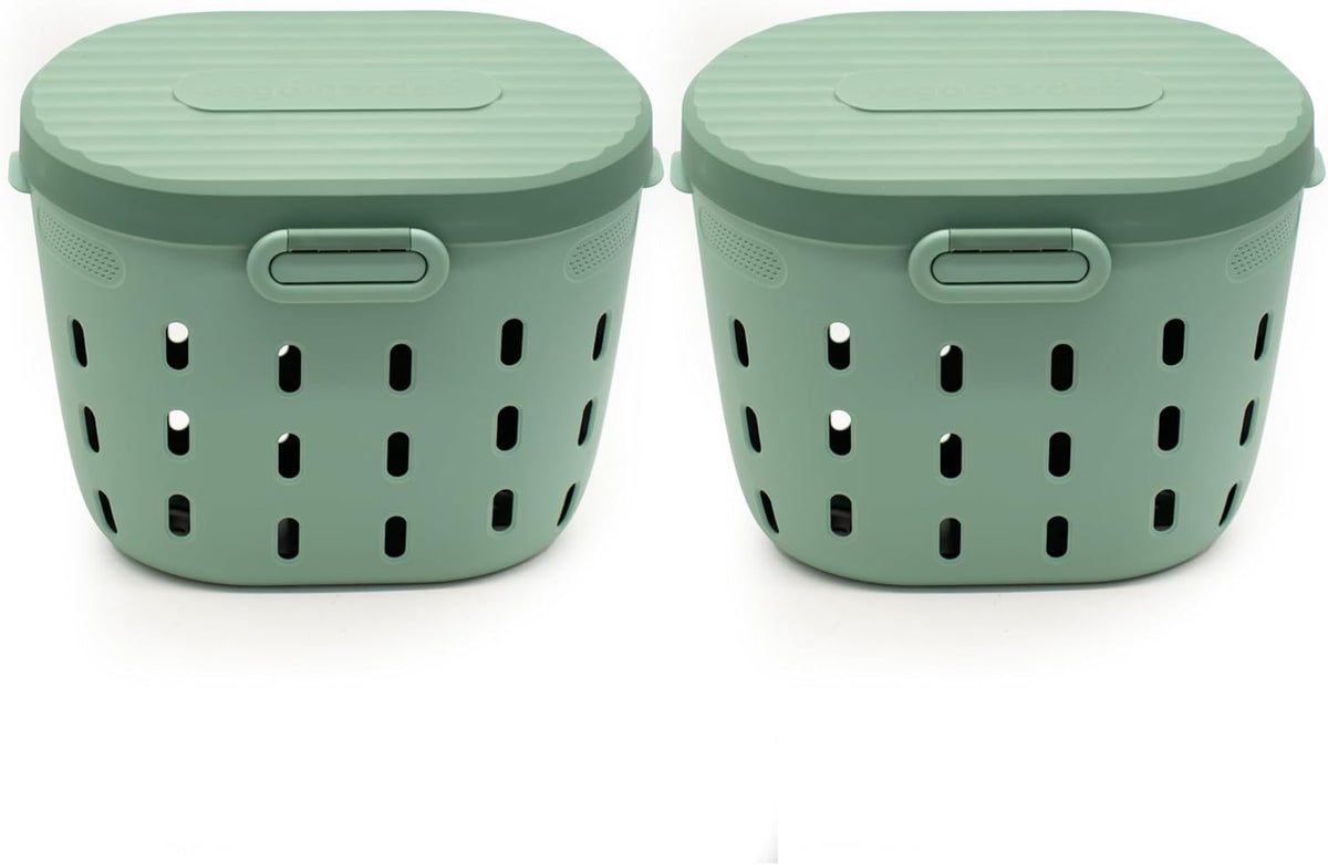 Vego Garden In-Ground Worm Composter Outdoor Farm Compost Bin 7 Gallons BPA-Free Composting System