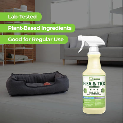 Mosquito Magician Indoor and Outdoor Spray - Use for Carpet, Furniture, Bedding, Couches & Pets