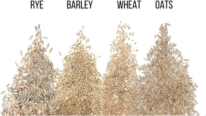 Cat Grass Seeds for Growing | 4 Way Blend, Rye, Wheat, Oats and Barley | Made in USA, Ships from