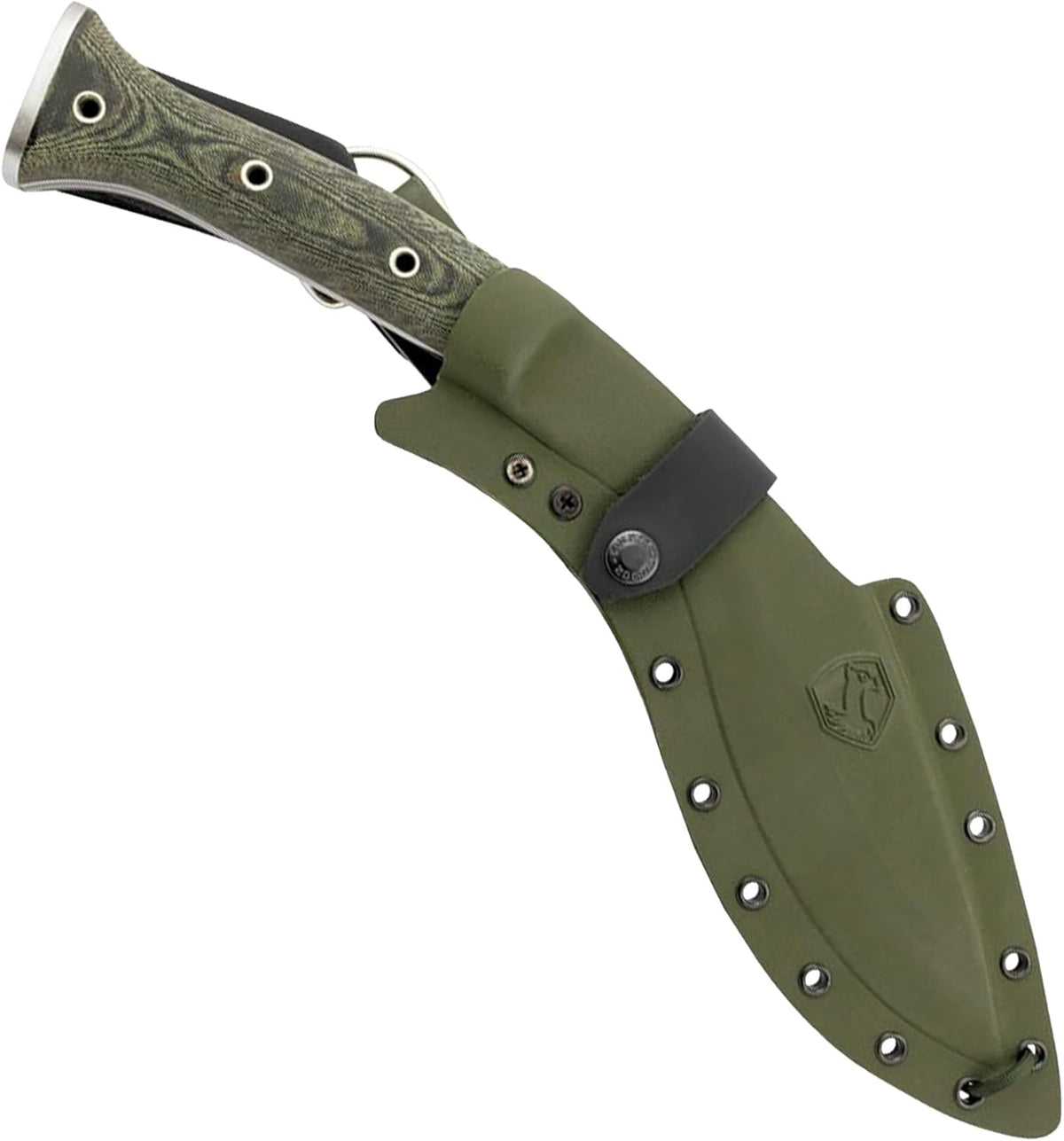 Condor Tool & Knife K-tact Kukri Knife - 1075 High Carbon Steel - Gardening Machete - Micarta