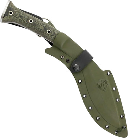 Condor Tool & Knife K-tact Kukri Knife - 1075 High Carbon Steel - Gardening Machete - Micarta