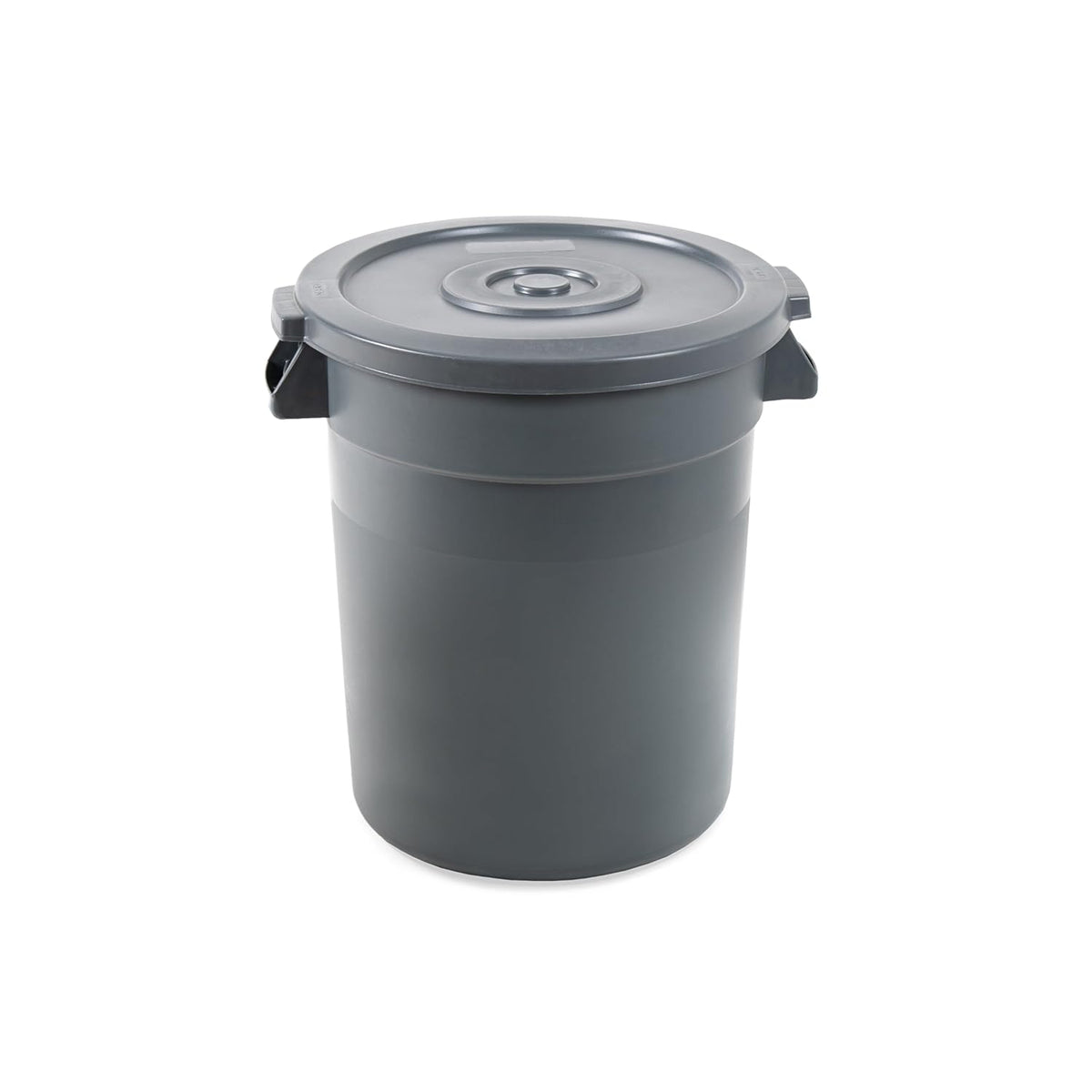 PRO&Family 20 Gallon Trash Can with Lid Round Ingredient Storage Containers Recycling Bin Kitchen