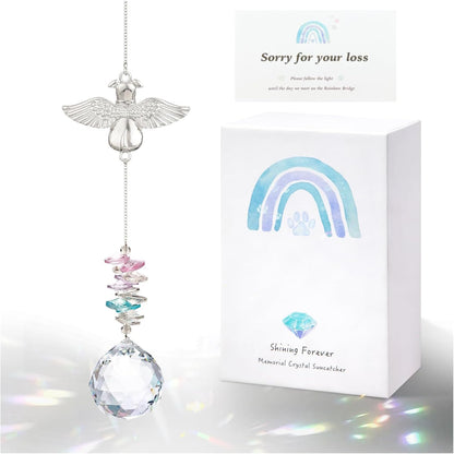Loss of Dog Sympathy Gift - Dog Memorial Suncatcher, Pet Loss Sympathy Gifts, Passing Away