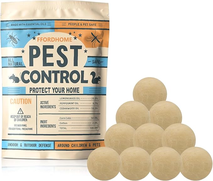 Pest Control Pouches, Rodent Repellent, Mouse Repellents, Peppermint Oil Mice Repellent, Rat