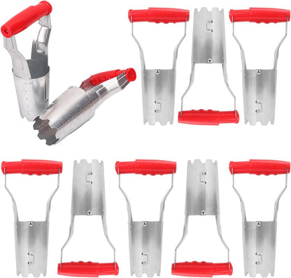 10 Pack Bulb Planter Tool - Bulb Transplanter with Marked Depth, Tulip Bulb Planter Tool