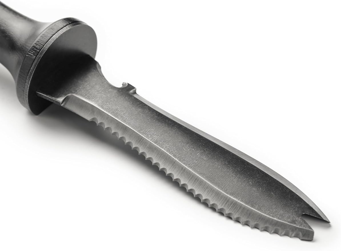 Hori Hori Garden Knife, Traditional Japanese Weeding Tool with ergonomic wooden handle. Hori garden