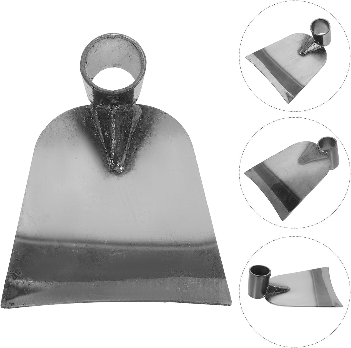 balacoo Hoe Farm Tool - Stainless Steel Gardening Hoe for Digging Weeding and Soil Loosening