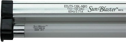 SunBlaster T5 High Output Fluorescent Strip Light, 3-Feet, natural