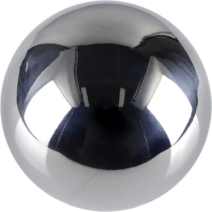 MOLIGOU 6 Pcs Stainless Steel Gazing Balls, 6in/4in/3.5in/3in Diameter Reflective Spheres, Gazing
