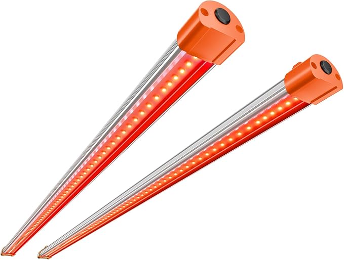 Spider Farmer SUPP-R60 660nm Deep Red Supplemental Light Bars 35.4" Long, Red Supplemental Light