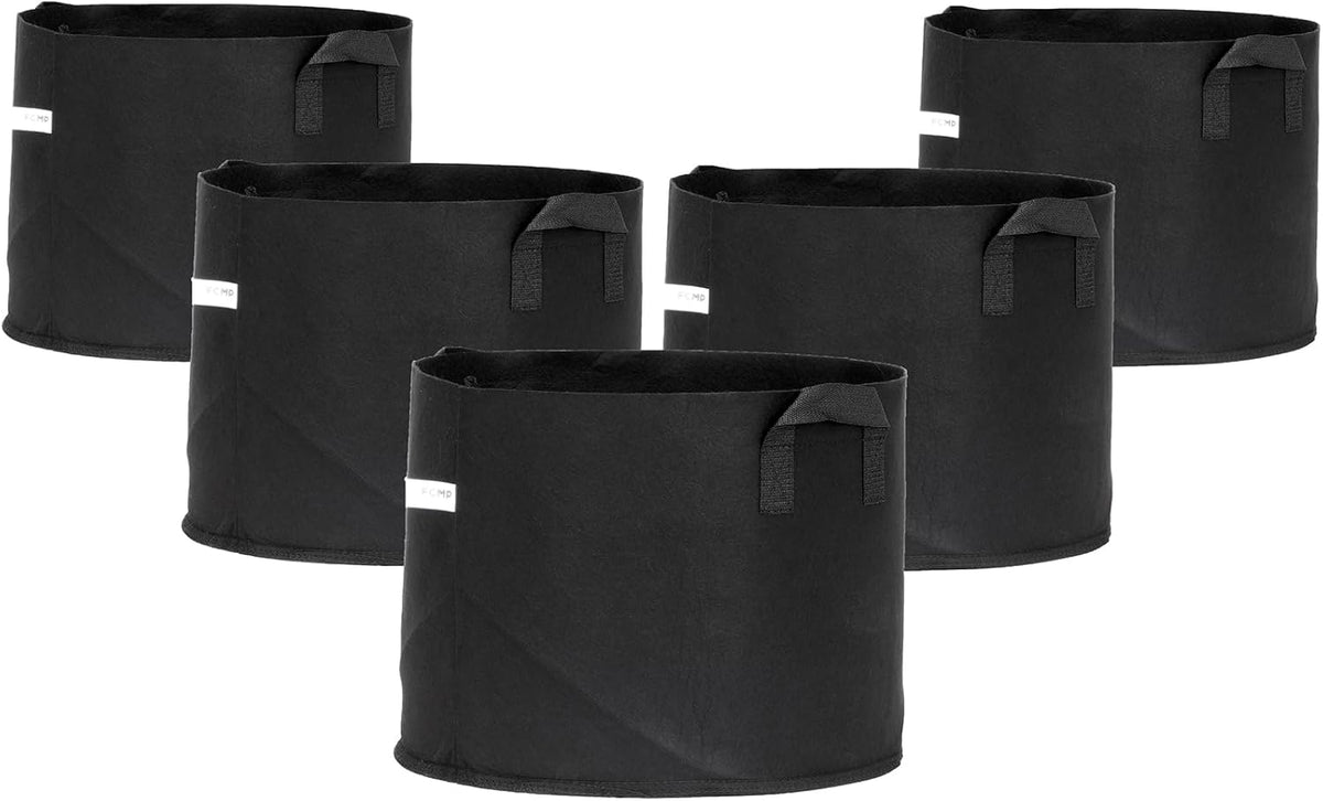 FCMP Outdoor 10-Gallon Modern Lightweight Non-Woven Insulating Fabric Breathable Grow Bags for