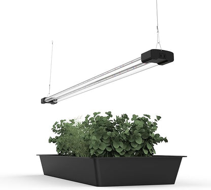 4FT LED Succulent Terrarium Plant Grow Light Linkable Full Spectrum Daylight with Enhanced 660nm