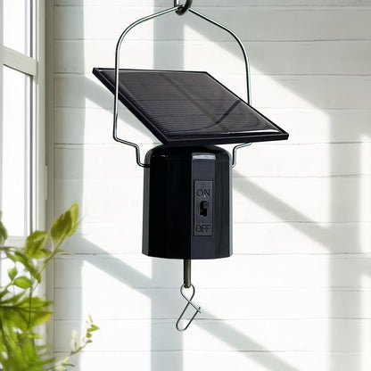 Goolyrusim Solar Powered Wind Spinners Motor, Rotating Solar Energy Operated Motor for Wind Spinner