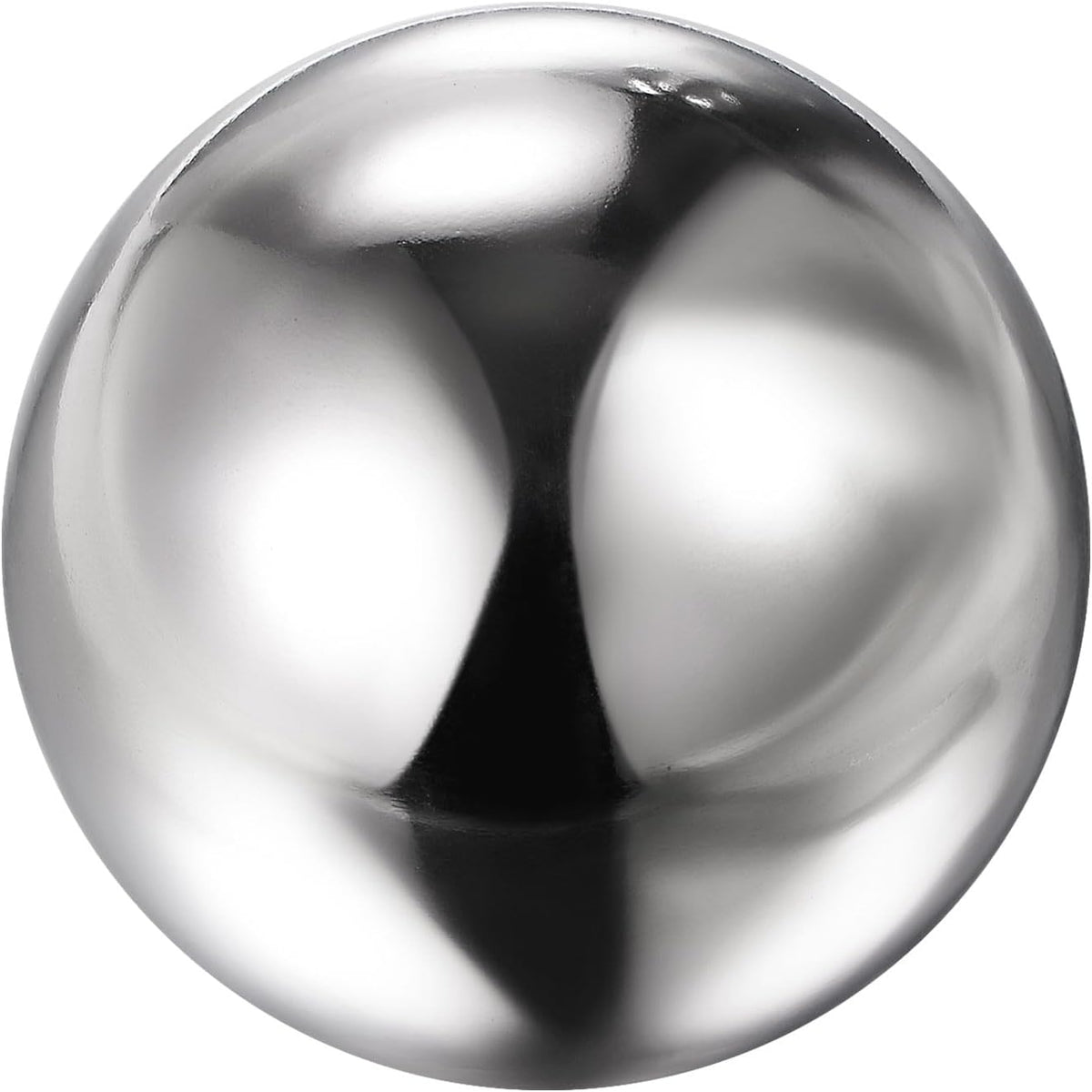 uxcell Gazing Ball 8 Inch 200mm Reflective Sphere Polished Hollow Ball, Stainless Steel Gazing