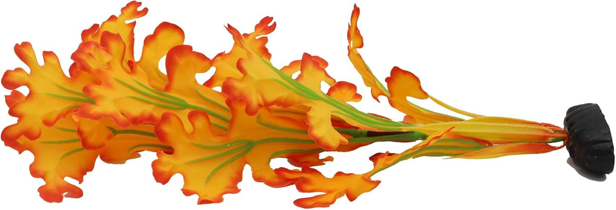 2-Pack 12 Inch Aquarium Silk Aquarium Plants, Artificial Plastic Plant for Small Tank, Goldfish