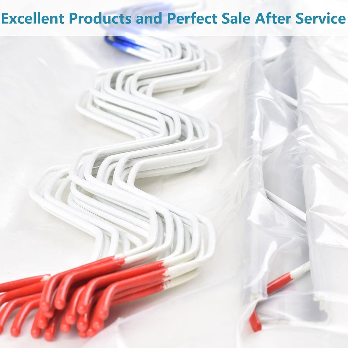 Greenhouse Spring Wire & Lock Channel 6.6 ft - PVC Coated Spring Wire & Aluminum U-Channel Bundle