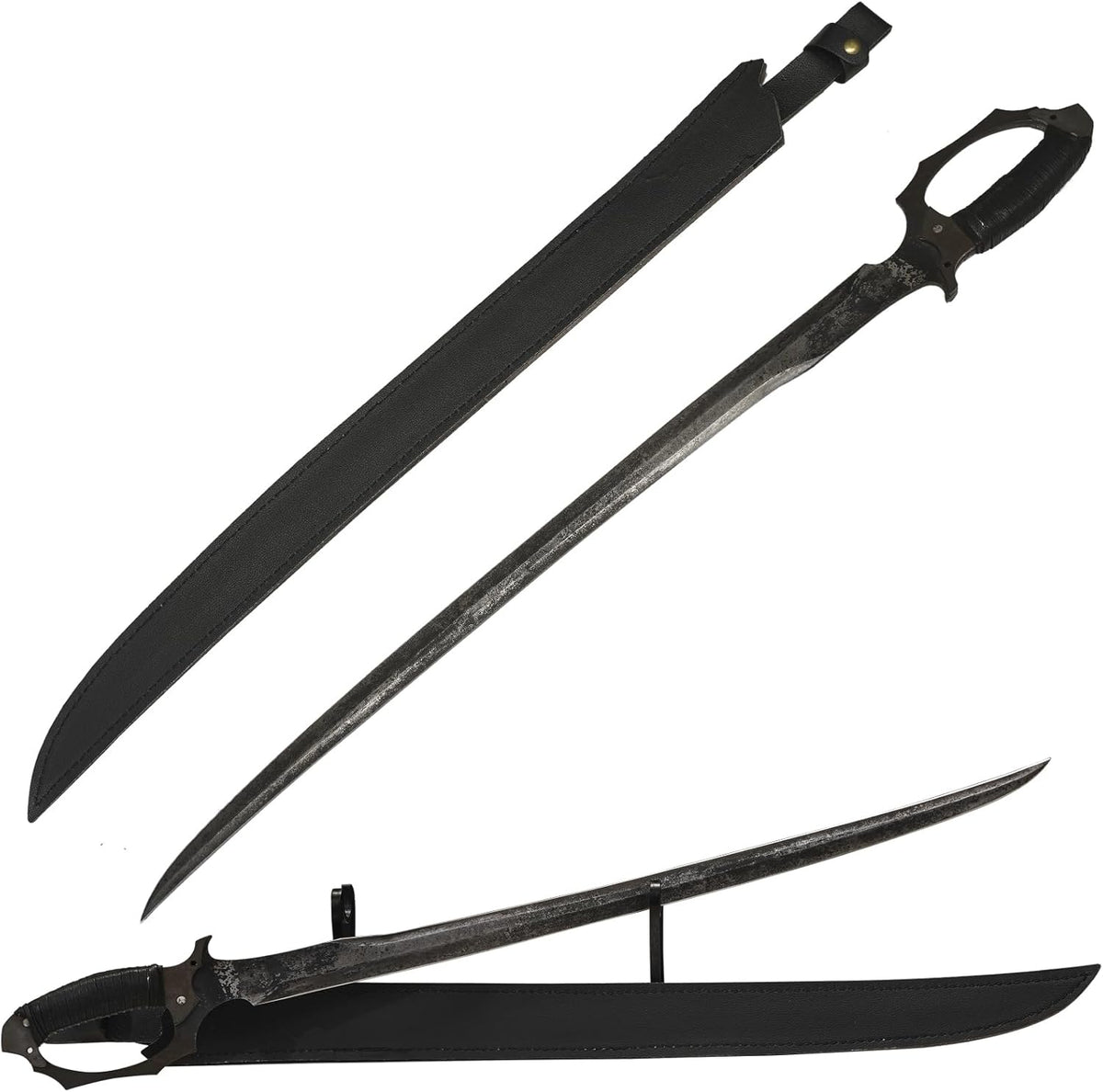High Manganese Steel Blade Machete for Cutting Trees Heavy Duty Full Tang Outdoor Survival Hunting