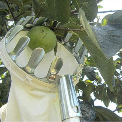 Fruit Picker Head Basket Fruit Picking Tools Fruits Catcher Metal Fruit Picker Agricultural Garden