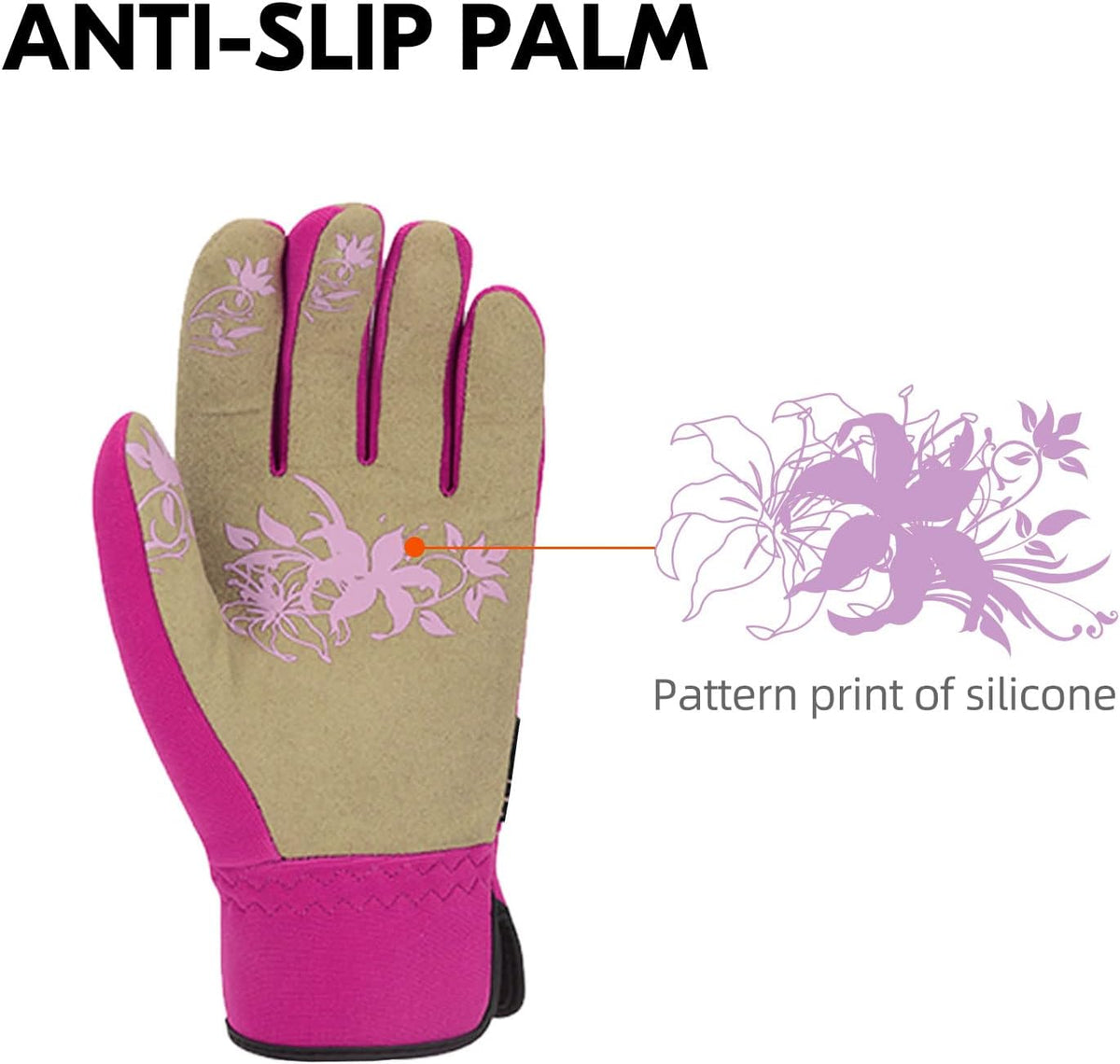 Vgo... Gardening Gloves for Women,Puncture-proof,Thornproof,Safety Work Gloves for