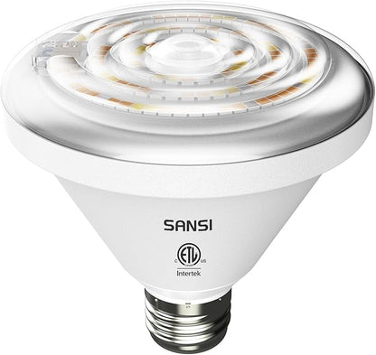 SANSI Grow Light Bulbs, 24W Grow Lights for Indoor Plants Full Spectrum(200 Watt Equiv), IP54