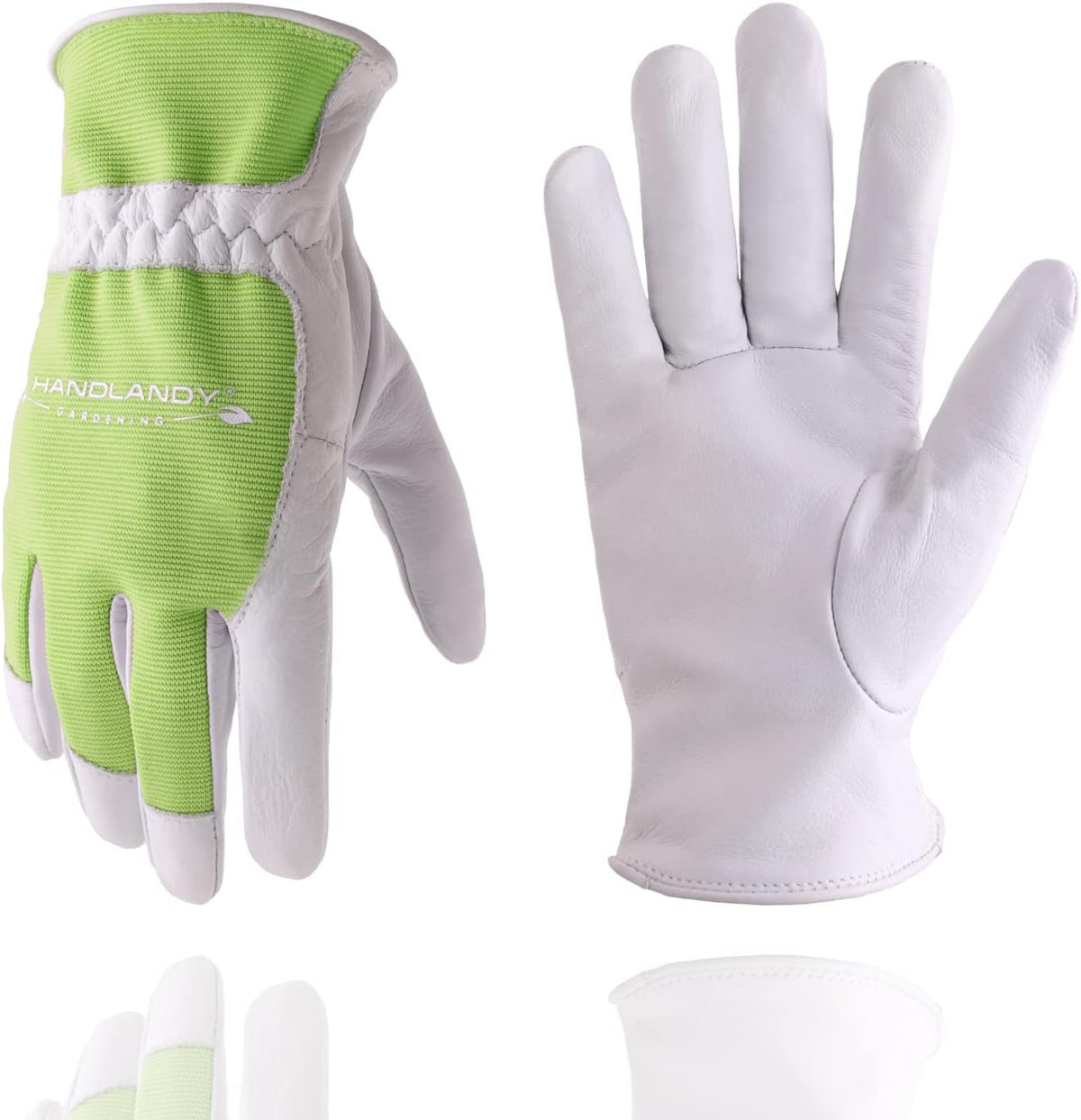 HANDLANDY Women Safety Work Gloves Utility Touch Screen Working Grip Glove for Yardwork Gardening