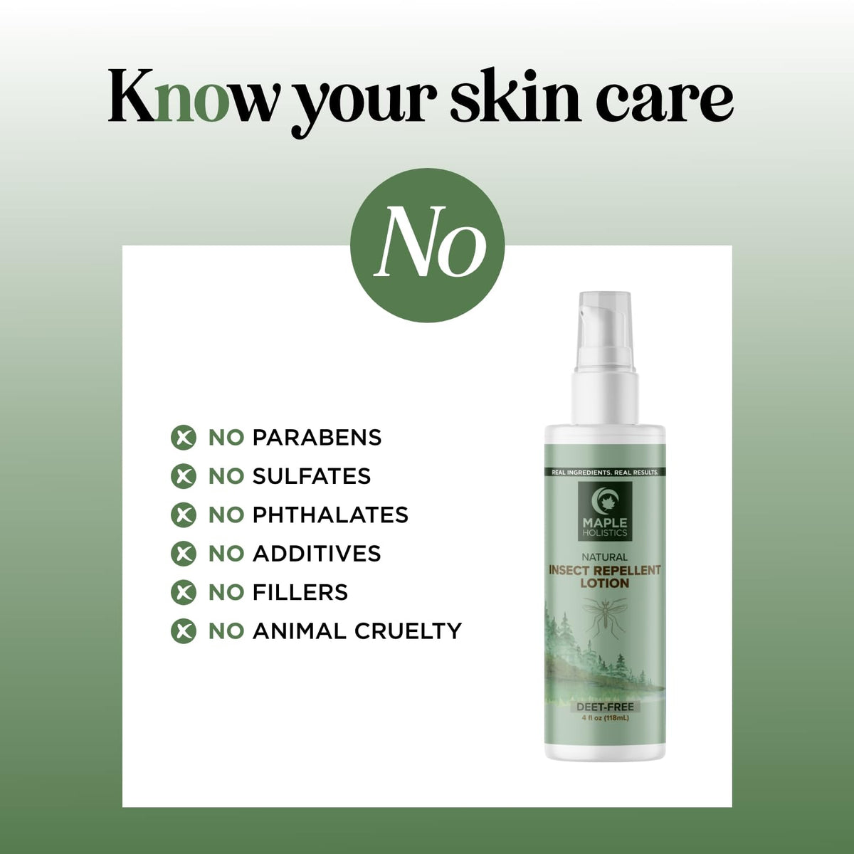 Bug Repellent Lotion for Adults & Kids - DEET Free Insect Repellent Lotion for Ticks & Mosquitoes