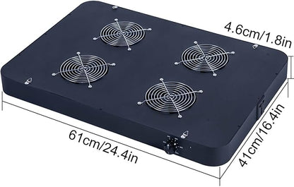 FECiDA 2025 Upgrade Professional LED Grow Light 800 Watts Actual Power, 5x5 ft Grow Gent Light for