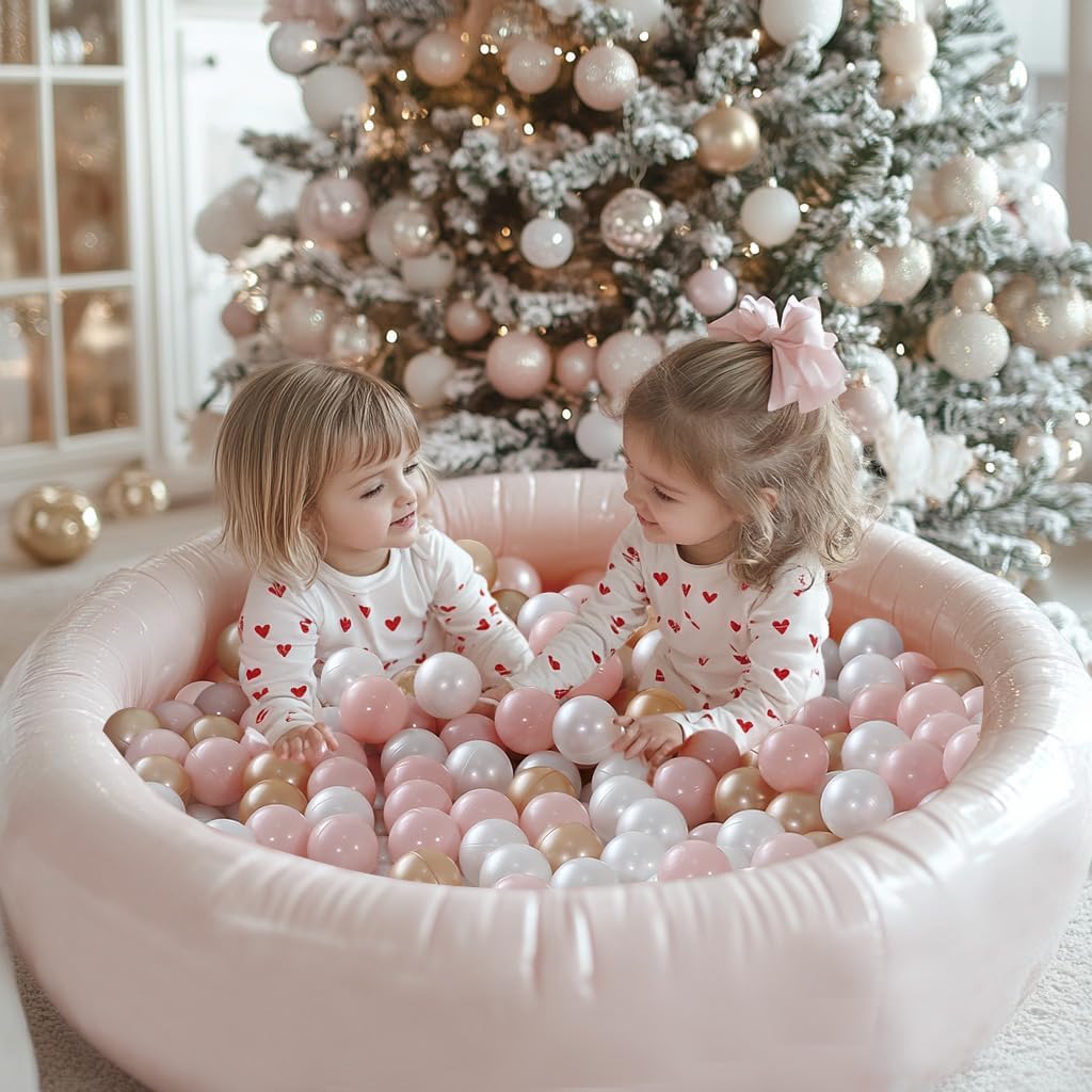 TRENDPLAY Plastic Balls for Ball Pits 2.2 Inch, Pack of 50 100 200 500 Hollow Balls, Perfect for