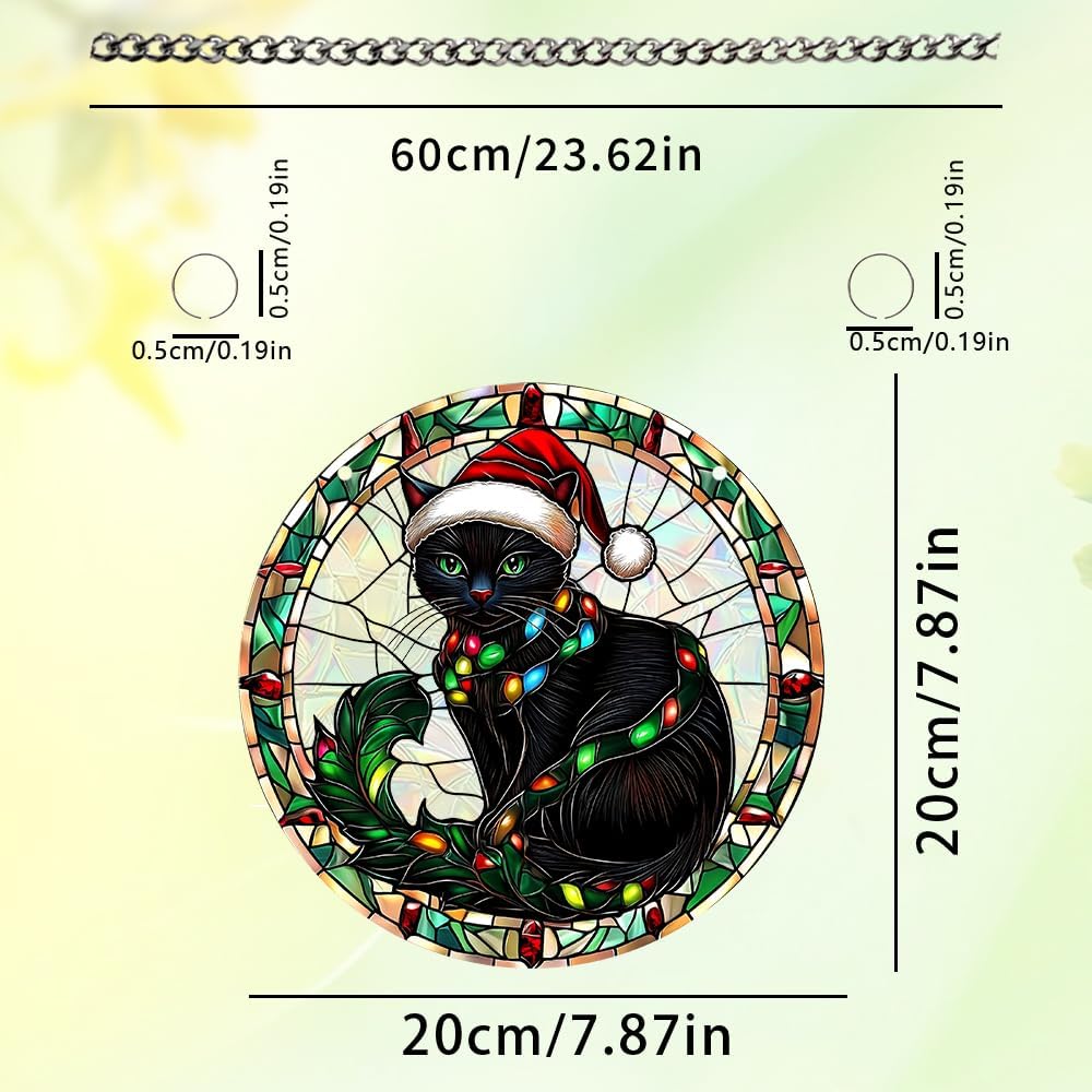 Sun Catchers Indoor Window, Acrylic Rainbow Suncatcher Window Hanging Decoration for Living Room