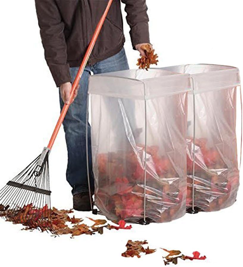 Cand 30 Gallon Clear Lawn and Leaf Garbage bags, 70 Counts