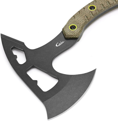 C1392 Camping Axes,DC53 Steel Blade with Micarta Handle Chopping Axe Bushcraft Camping Axes