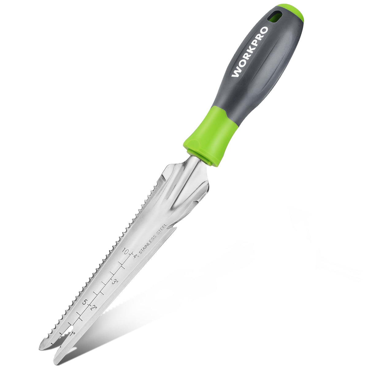 WORKPRO 5-in-1 Hand Weeder Puller, Stainless Steel Garden Trowel