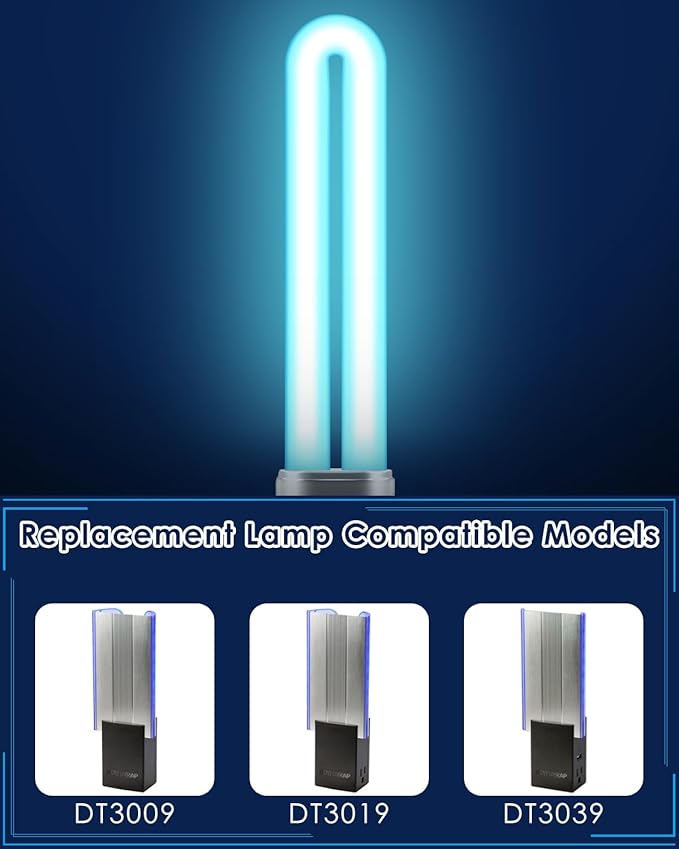 9W Bulbs 21050 Replacement Compatible with DynaTrap Models DT3009, DT3019 and DT3039, U Shape