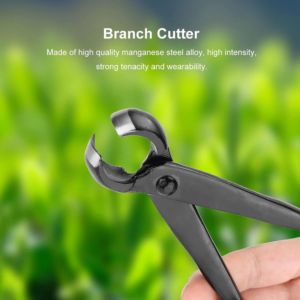 Bonsai Concave Cutter, Bonsai Tools Concave Cutter, 8.4 Inch Manganese Steel Alloy Sharp Blade