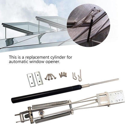 Greenhouse Automatic Window Opener Auto Greenhouse Acessories with Solar Power Sensor Vent Roof
