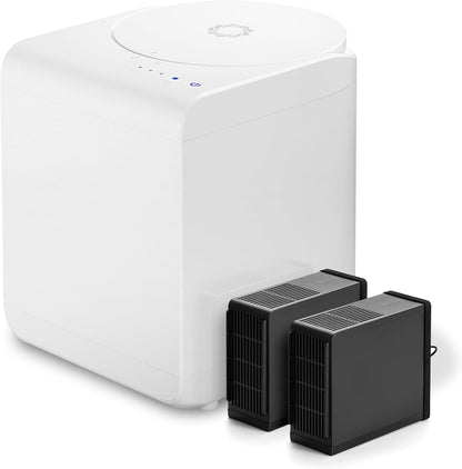 Airthereal Revive R500 Electric Kitchen Composter, SHARKSDEN® Tri-Blade, Turn Food Waste and Scraps