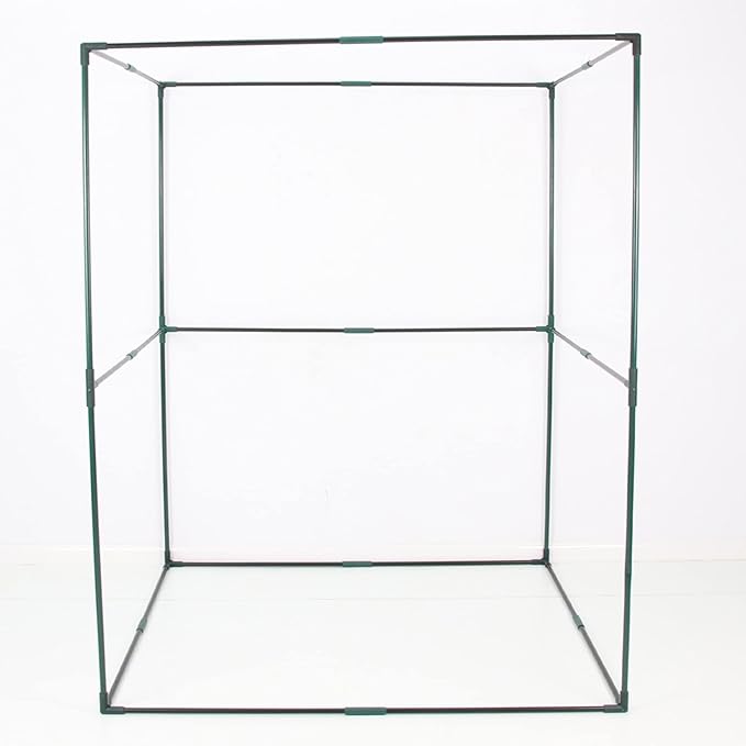 Portable 4'x4' Large 6FT Tall Plant Netting Cover Crop Cages Pest Guard Cover for Vegetables and