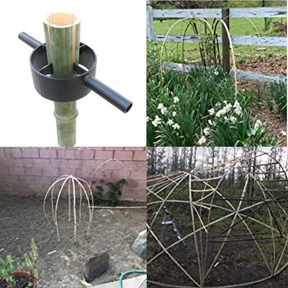 Bamboo Splitter;Made of Steel. Working Inner Diameter 15.5 Cm/6 Inches (large Size 4 Cuts)