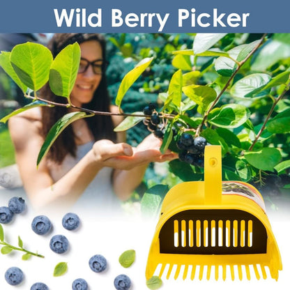 Blueberry Picker, Plastic Blueberry Picker Scoop Blue Berry Picking Rake for Cranberries