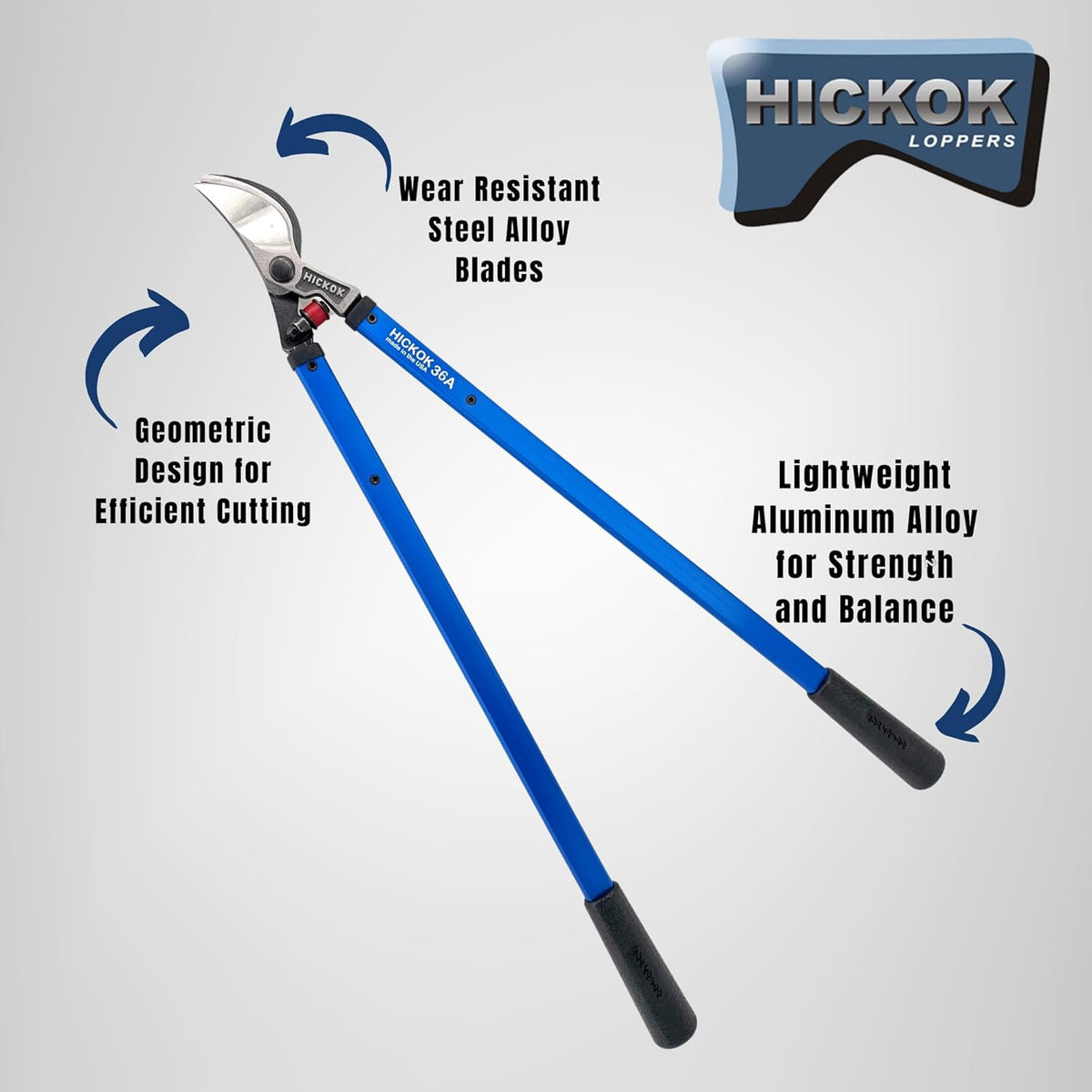 Heavy Duty Loppers for Tree Trimming – 36" Branch Cutter & Pruning Shears with Long Handle |