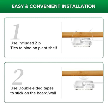 SANSI Puck Grow Light, LED Plant Light for Indoor Plants Full Spectrum Grow Lamp 10W (150 Watt