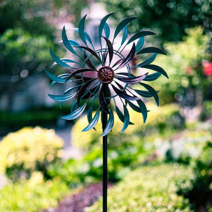 VEWOGARDEN 360° Outdoor Wind Spinner, Wind Sculpture Spinner with Metal Stake, Yard Art Decor for