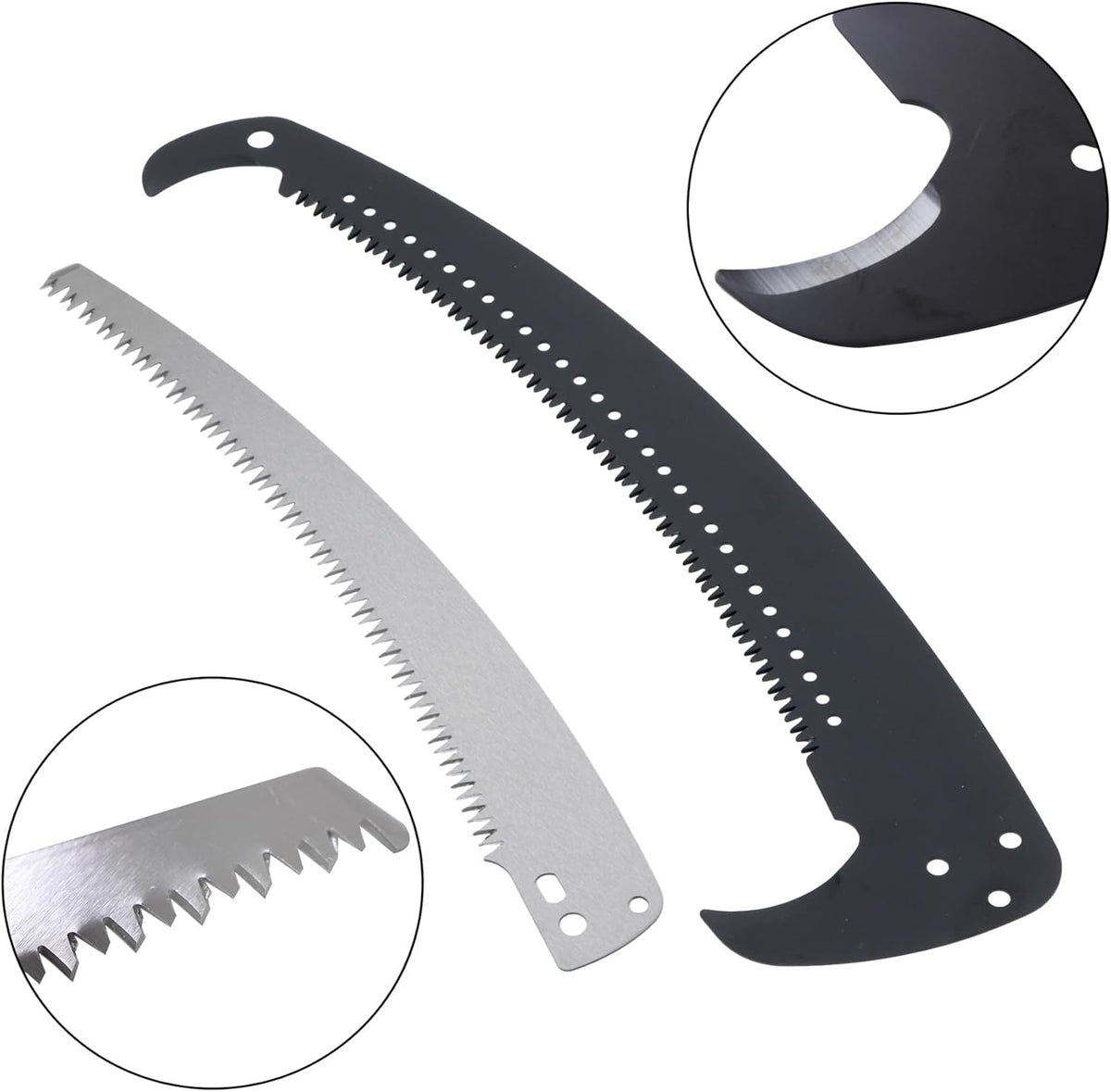 30FT Extendable Pole Saw, Manual Branch Trimmer with Long Handle, Manuals Tree Pruning Saws Band