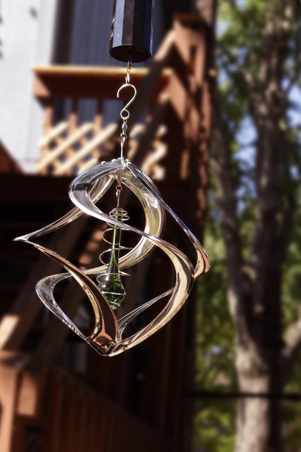 Red Carpet Studios The Original Helix Cosmix Wind Spinner Indoor/Outdoor 3-Dimensonal Garden Décor