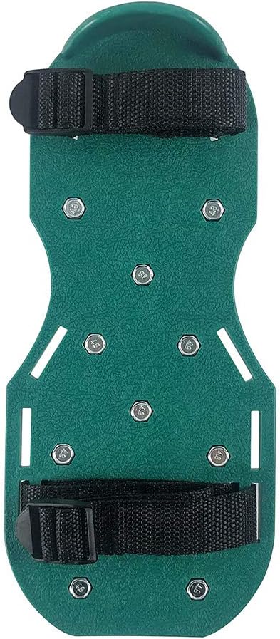 QWORK Gunite Spiked Shoes With 3/4” Short Spikes Perfect For Epoxy Floor, Overlays, Cover