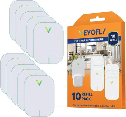 VEYOFLY Gnat Traps for House Indoor Refill, Fly Trap Indoor, Fruit Fly Traps for Indoors, Fly