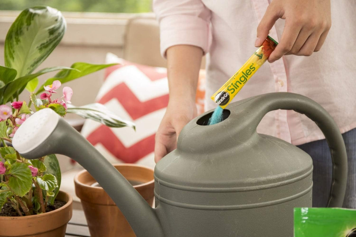 Miracle-Gro Watering Can Singles All Purpose Water Soluble Plant Food, 2 Pack