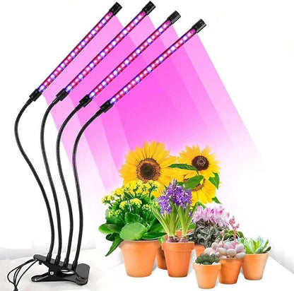 LED Grow Lights for Indoor Plants, 80W Plant Grow Lights Full Spectrum Auto ON Off with 3/9/12H