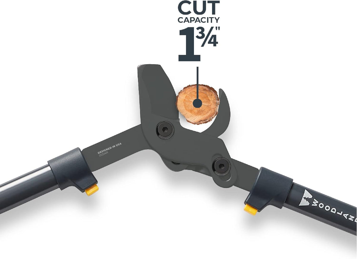 Woodland Tools Heavy Duty Lopper – 28 Inch Lever-Action Branch Cutter with Bypass Blade and Non