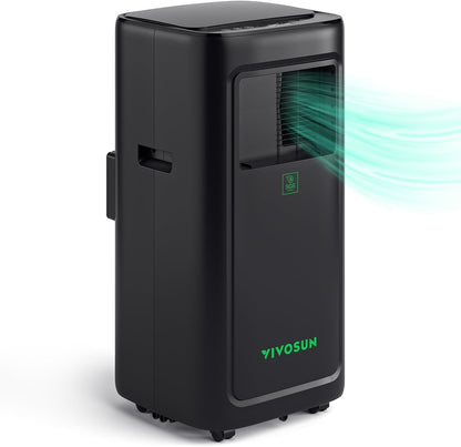 VIVOSUN AeroLush C08 Smart Air Conditioner, 8000BTU, 4-in-1 Function, with Temperature & Humidity